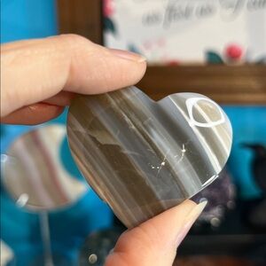Botswana Agate Heart (1)